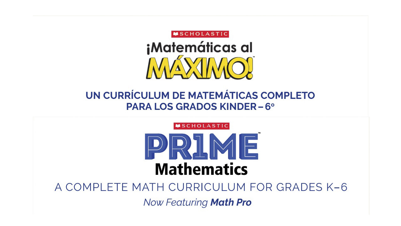 SCHOLASTIC – SINGAPORE MATH K TO 6